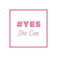 #YesSheCan logo - Similar company to The Wow Network