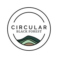 Circular Black Forest logo - Similar company to Materialkreislauf. Studio Für Material- Und Kreislaufwirtschaft