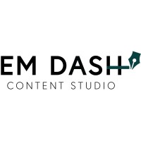 Em Dash Content Studio logo - Similar company to Market Jump - Company Branding & Digital Marketing Specialists