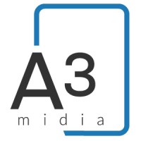 A3 midia logo - Similar company to Vivendo Bem Brasil