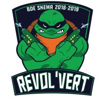 BDE SKEMA SOPHIA ANTIPOLIS Revol'vert 2018/2019 logo - Similar company to Bde Cerb'Vert Skema