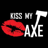Kiss My Axe - Sydney's most LOVED Axe Throwing Venues! logo - Similar company to Dad & Dave-S Brewing