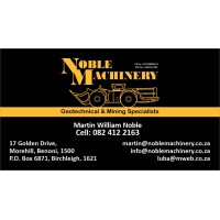 NOBLE MACHINERY CC logo - Similar company to Any Construction