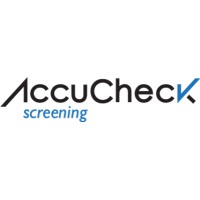 AccuCheck Screening logo - Similar company to Accucheck