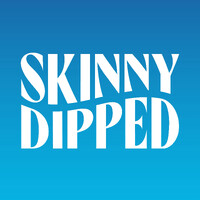 SkinnyDipped logo - Similar company to Doozy Pots 🌱🍨