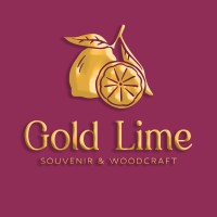 Gold Lime Souvenir & Woodcraft logo - Similar company to Cool Britannia