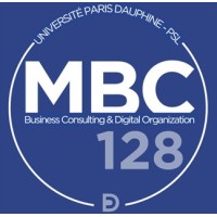 Master Business Consulting (128) - MBC de l'Université Paris Dauphine-PSL logo - Similar company to Master Mti - Management De La Technologie Et De L'Innovation