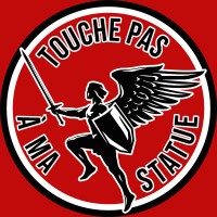 Touche pas à ma statue logo - Similar company to Design Premiums