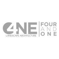 Four and One Landscape Architecture logo - Similar company to Petersen Studio