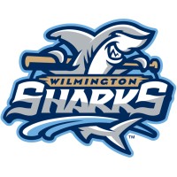 Wilmington Sharks Baseball logo - Similar company to Florence Flamingos