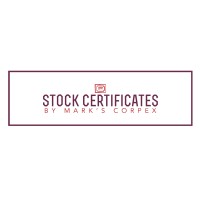 Stock Certificates by Mark's Corpex logo - Similar company to Fab Seo Tools