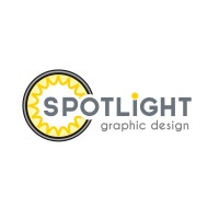 Spotlight Graphic Design logo - Similar company to H&L Imprints- Graphic Design + Photography