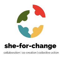she-for-change logo - Similar company to Hightable