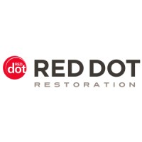 Red Dot Restoration logo - Similar company to Epic Roofing & Exteriors