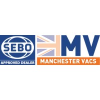 Manchester Vacs logo - Similar company to Vacuum Genie (Evolve Products Ltd)