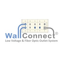 ⚡︎ WallConnect®  ⚡︎ Low Voltage & Fiber Optic Outlet System ⚡︎ logo - Similar company to O