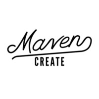 Maven CREATE logo - Similar company to Comma Copywriters
