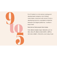 9 to 5 Content logo - Similar company to Thinkfactory Media