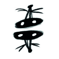 Two Raccoons logo - Similar company to Mushroom Mountain