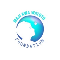 Maji Kwa Watoto Foundation logo - Similar company to Stichting Waterpas. Schoon Drinkwater Helpt Kinderen Aan Een Toekomst.