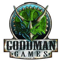 Goodman Games logo - Similar company to Everon Games