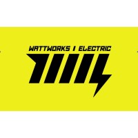 Wattworks Electric logo - Similar company to Ams Digital Printing - In- & Outdoor Reclame