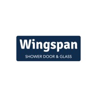 Wingspan Shower Door & Glass logo - Similar company to Portrait Hinge: Slimline Frameless Shower Hinges