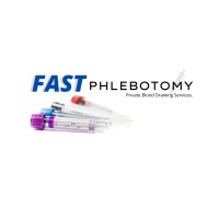 FAST Phlebotomy logo - Similar company to Phlebo (Mobile Phlebotomy Service)