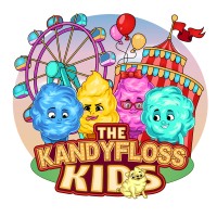 The Kandyfloss kids logo - Similar company to Dagros-Brunsting