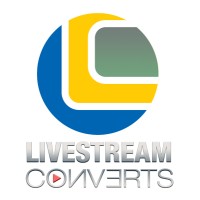 LIVESTREAM CONVERTS logo - Similar company to Event Video Pro - Event Filming & Video Production
