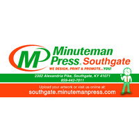 Minuteman Press Southgate logo - Similar company to Excel Print