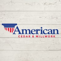 AMERICAN CEDAR AND MILLWORK logo - Similar company to Cs Cavity Sliders