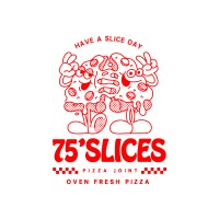 75 Slices logo - Similar company to Short Road Pizza