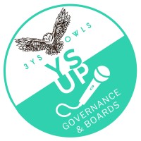 YS Up - Governance and Boards Podcast logo - Similar company to 3Ys Owls - Governance Consultants