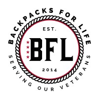 Backpacks For Life logo - Similar company to Pedals For Progress- A Nj Nonprofit