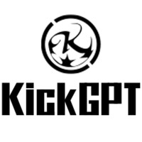 KickGPT logo - Similar company to Vaibecraft