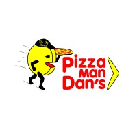 PizzaMan Dan's logo - Similar company to Pizza Man 1