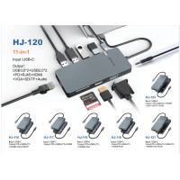 Manufacturer USB C Hub Docking Station for Laptop, Tablets, iphone 15, etc. logo - Similar company to Miki Technology Company Limited