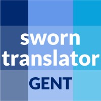 Sworn Translator Ghent logo - Similar company to Lingualex