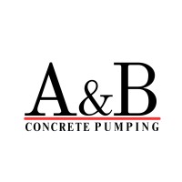 A&B Concrete pumping logo - Similar company to Absolute Ndt Solutions Ltd