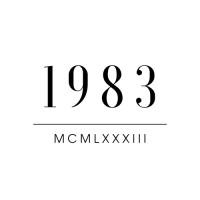 1983 logo - Similar company to 1983