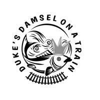 Duke's Damsel on a Train Foundation logo - Similar company to Haring Center