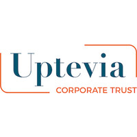 Uptevia logo - Similar company to Sanslignedecode - Agence Nocode