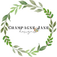 Champagne Jane Designs logo - Similar company to The Mini Adhd Coach