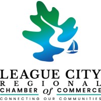 The League City Regional Chamber of Commerce logo - Similar company to Recommend Magazine