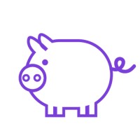 Purple Pig logo - Similar company to Screenzilla Entertainment