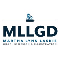 Martha Lynn Laskie Graphic Design & Illustration logo - Similar company to H&L Imprints- Graphic Design + Photography