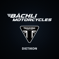 Triumph Bächli Motorcycles logo - Similar company to Motorcycle-Heaven