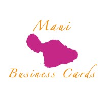 Maui Business Cards