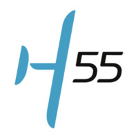 H55 logo - Similar company to Bcomp Ltd
